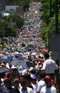 Contramarcha en Oaxaca