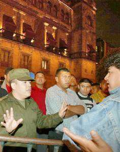 Fricciones en el Zócalo