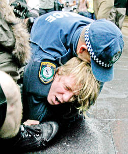 PROTESTA EN AUSTRALIA