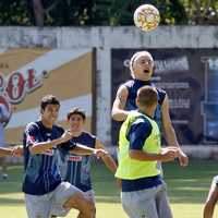 Entrenamiento del Guadalajara en las instalaciones de Valle Verde