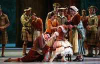 Ensayo general de la obra, que se estrenó en 1932 en la Opera de París y que la Compañía Nacional de Danza incorporó a su repertorio desde 1990