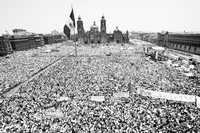 El Zócalo capitalino captado por fotógrafos de La Jornada