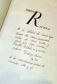 Un obsequio de Diego para Frida, ''la niña de mis ojos, amor de mis amores, vida de mi vida y más que mi vida, Fridita Kahlo a quien adoro"