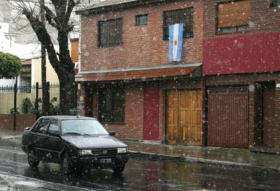 NIEVE EN BUENOS AIRES 89 AÑOS DESPUES