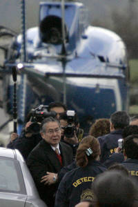 Fujimori ya está en Lima