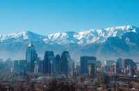 Panorámica de la ciudad de Santiago  La Jornada