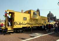 El cabús del tren fabricado en 1917 fue inaugurado ayer en la plaza Santa Juanita, de la colonia 20 de Noviembre   Villaseca