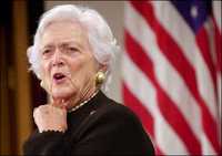 Barbara Bush al rescate