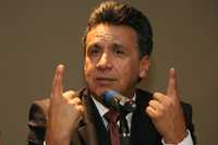 El vicepresidente de Ecuador, Lenin Moreno, quien ayer ofreció una conferencia de prensa en la cual se refirió al ataque colombiano contra un campamento de las FARC