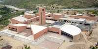 Panorámica del Museo Laberinto de las Ciencias y las Artes que se edifica en la capital de San Luis Potosí