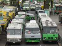 Los microbuseros que quieran aumentar su tarifa deberán suscribir con la Setravi un convenio de capacitación continua, afirmó la dependencia. En la imagen, el paradero del Metro CU