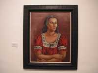 Retrato de María Asúnsolo (1941), óleo de María Izquierdo que forma parte de la exposición de la artista jalisciense que se presenta en Guadalajara