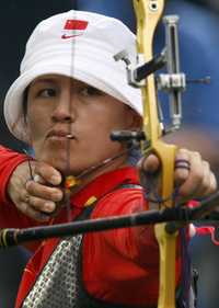 Zhang Juan Juan se colgó el oro en tiro con arco