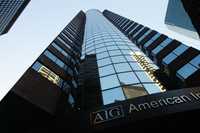 Oficinas de AIG en Nueva York. Con la inyección de recursos públicos el gobierno estará en condiciones de remover al gerente general de la aseguradora