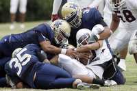 Pumas CU  detuvieron el avance del jugador de Burros Blancos