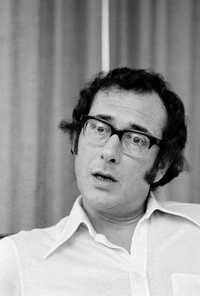 Harold Pinter durante una entrevista realizada el 2 de octubre de 1973 en la ciudad de Nueva York