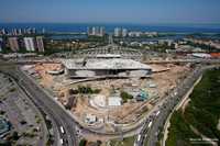 Imagen del proceso de construcción de la Ciudad de la Música en Río de Janeiro, Brasil. El ambicioso proyecto del arquitecto francés Christian de Portzamparc también ha generado diversos foros de discusión en Internet