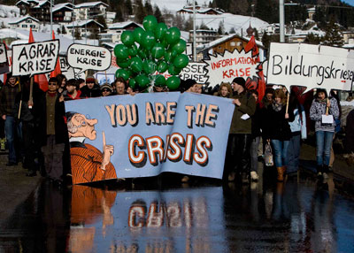 Protestas en Suiza