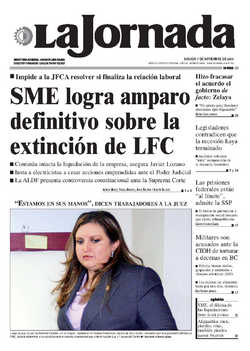 Portada de 2009/11/07. Seleccione para ir a esta edición.