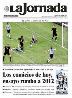 Portada de 2010/07/04. Seleccione para ir a esta edición.