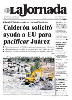 Portada de 2011/01/24. Seleccione para ir a esta edición.