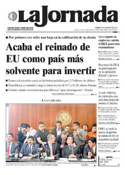 Portada de 2011/08/06. Seleccione para ir a esta edición.