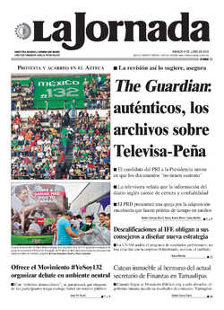 Portada de 2012/06/09. Seleccione para ir a esta edición.