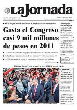 Portada de 2012/10/21. Seleccione para ir a esta edición.