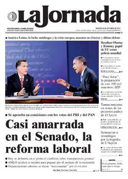 Portada de 2012/10/23. Seleccione para ir a esta edición.