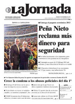 Portada de 2012/12/08. Seleccione para ir a esta edición.