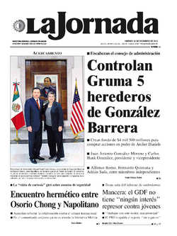 Portada de 2012/12/14. Seleccione para ir a esta edición.