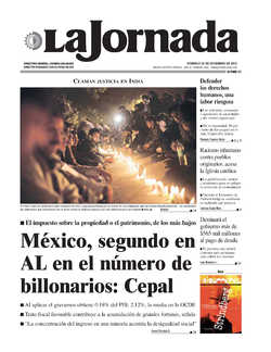 Portada de 2012/12/30. Seleccione para ir a esta edición.