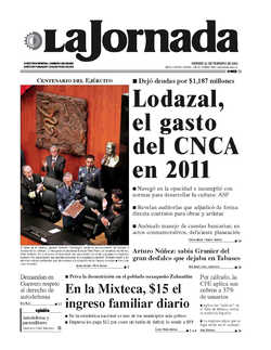 Portada de 2013/02/22. Seleccione para ir a esta edición.