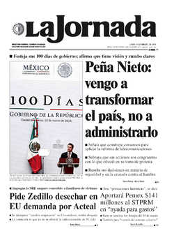 Portada de 2013/03/11. Seleccione para ir a esta edición.