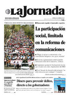 Portada de 2013/03/24. Seleccione para ir a esta edición.