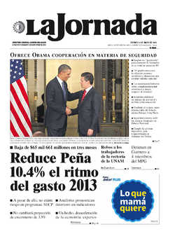 Portada de 2013/05/03. Seleccione para ir a esta edición.