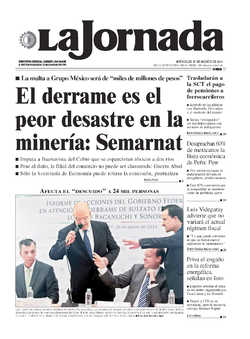 Portada de 2014/08/27. Seleccione para ir a esta edición.