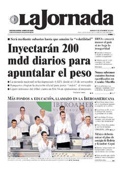 Portada de 2014/12/09. Seleccione para ir a esta edición.