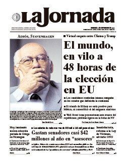 Portada de 2016/11/06. Seleccione para ir a esta edición.