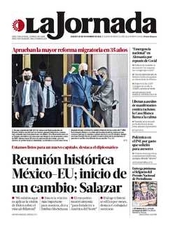 Portada de 2021/11/20. Seleccione para ir a esta edición.