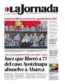 Portada de 2022/09/15. Seleccione para ir a esta edición.