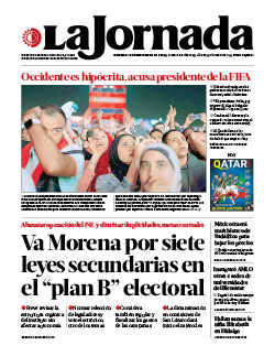 Portada de 2022/11/20. Seleccione para ir a esta edición.