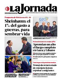 Portada de 2024/11/19. Seleccione para ir a esta edición.