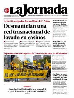 Portada de 2025/11/12. Seleccione para ir a esta edición. Portada de 2025/11/12. Seleccione para ir a esta edición.