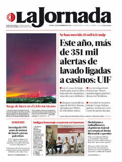 Portada de 2025/11/13. Seleccione para ir a esta edición. Portada de 2025/11/13. Seleccione para ir a esta edición.